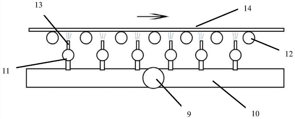 Device for reusing flue gas from quenching furnace and method for reusing it