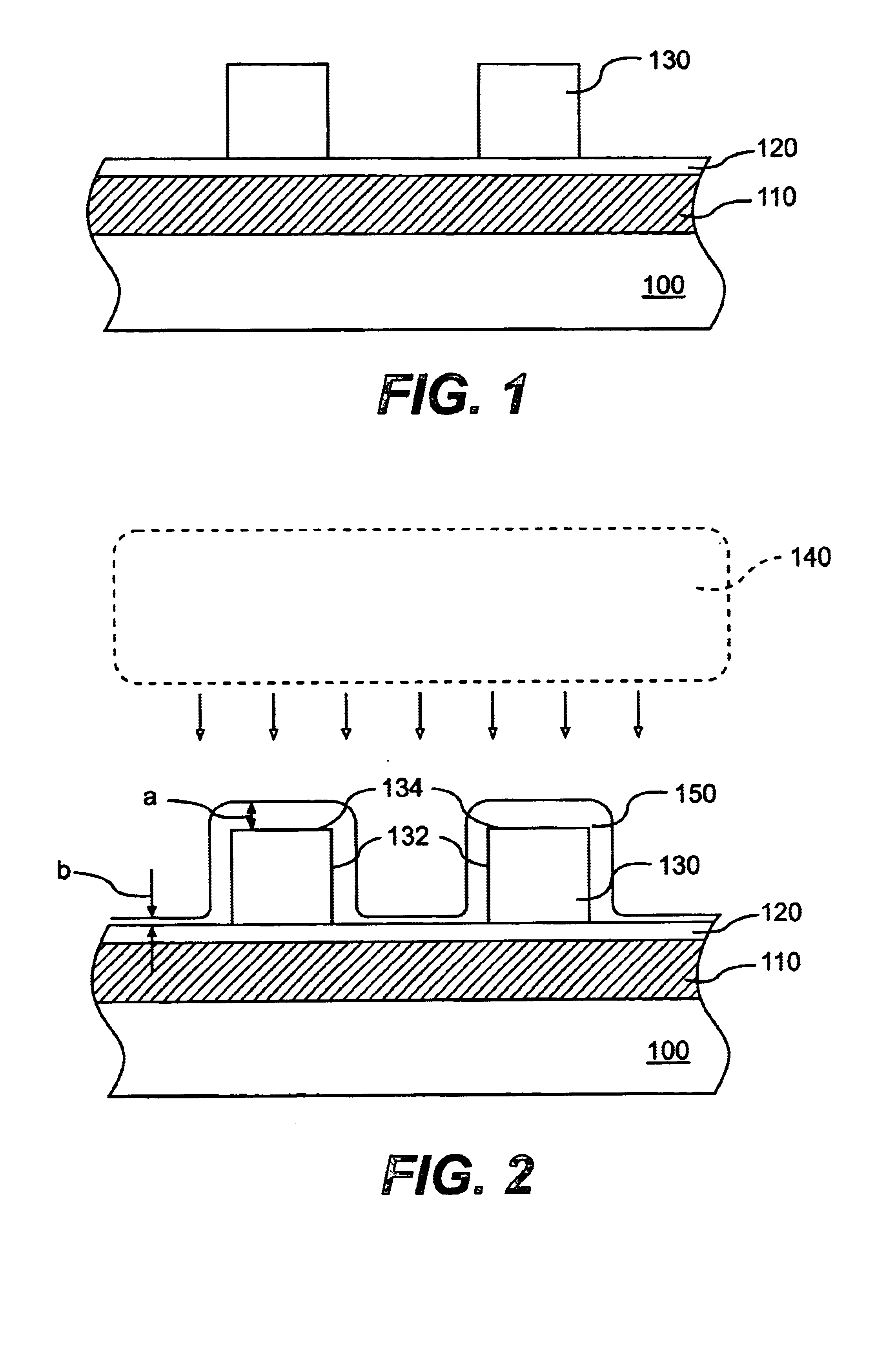 Method for reducing dimensions between patterns on a photoresist