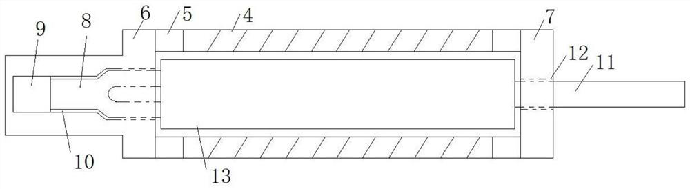 Torsion spring suitable for high frequency vibration motor, high frequency vibration motor and application thereof