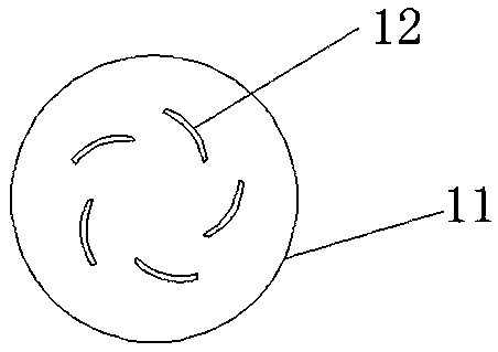 Centrifugal device for round ball sorting