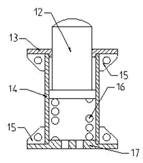 High-pressure fuel oil supplying device for diesel vehicle