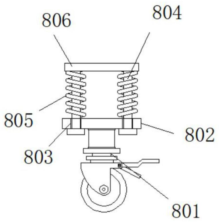 Seedling-raising grafting device for garden engineering