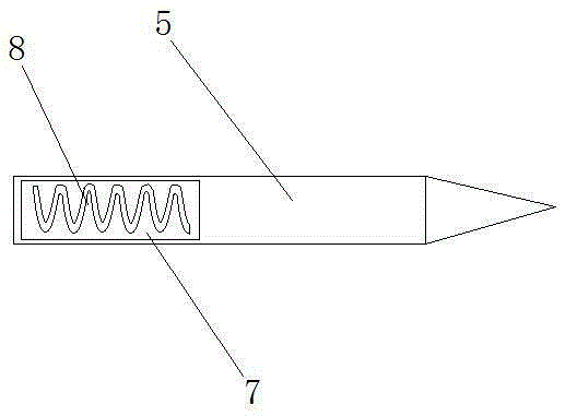 Spray-gun type anti-falling device of elevator