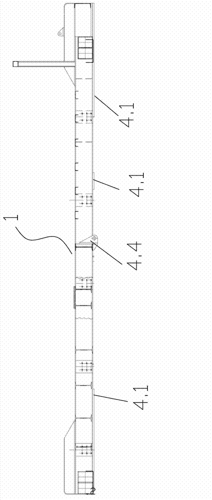 Construction method of soil mixing wall (SMW) engineering method