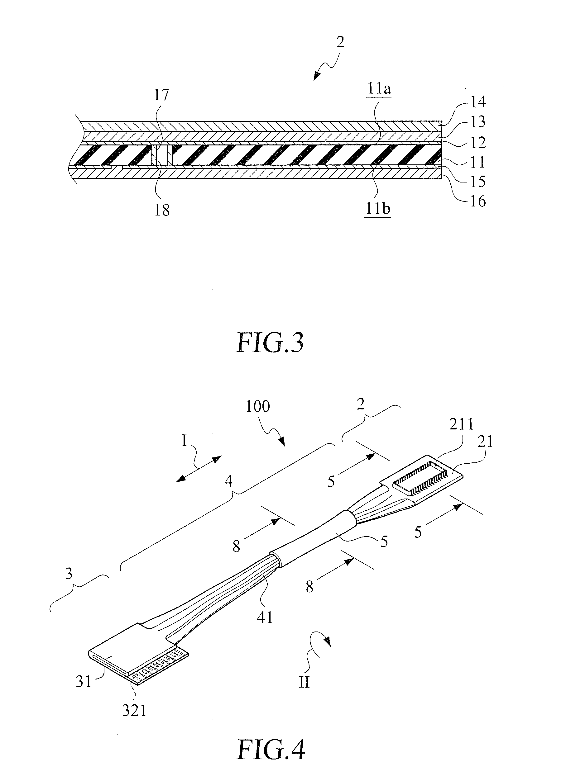 Bundled flexible flat circuit cable