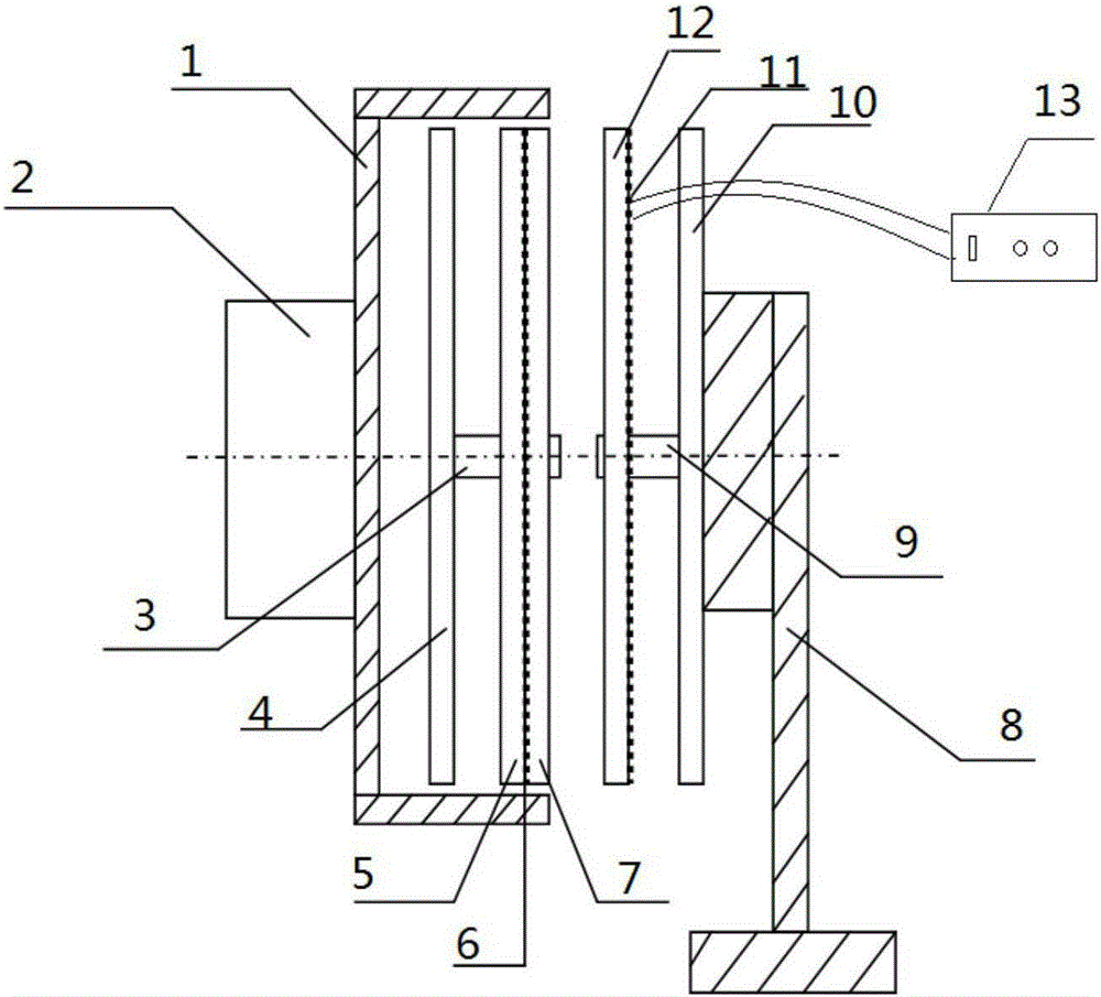 Induction power transmission apparatus used for aircraft engine rotor remote-measuring system