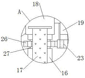 Efficient particle processing device for aquatic feed for large yellow croakers