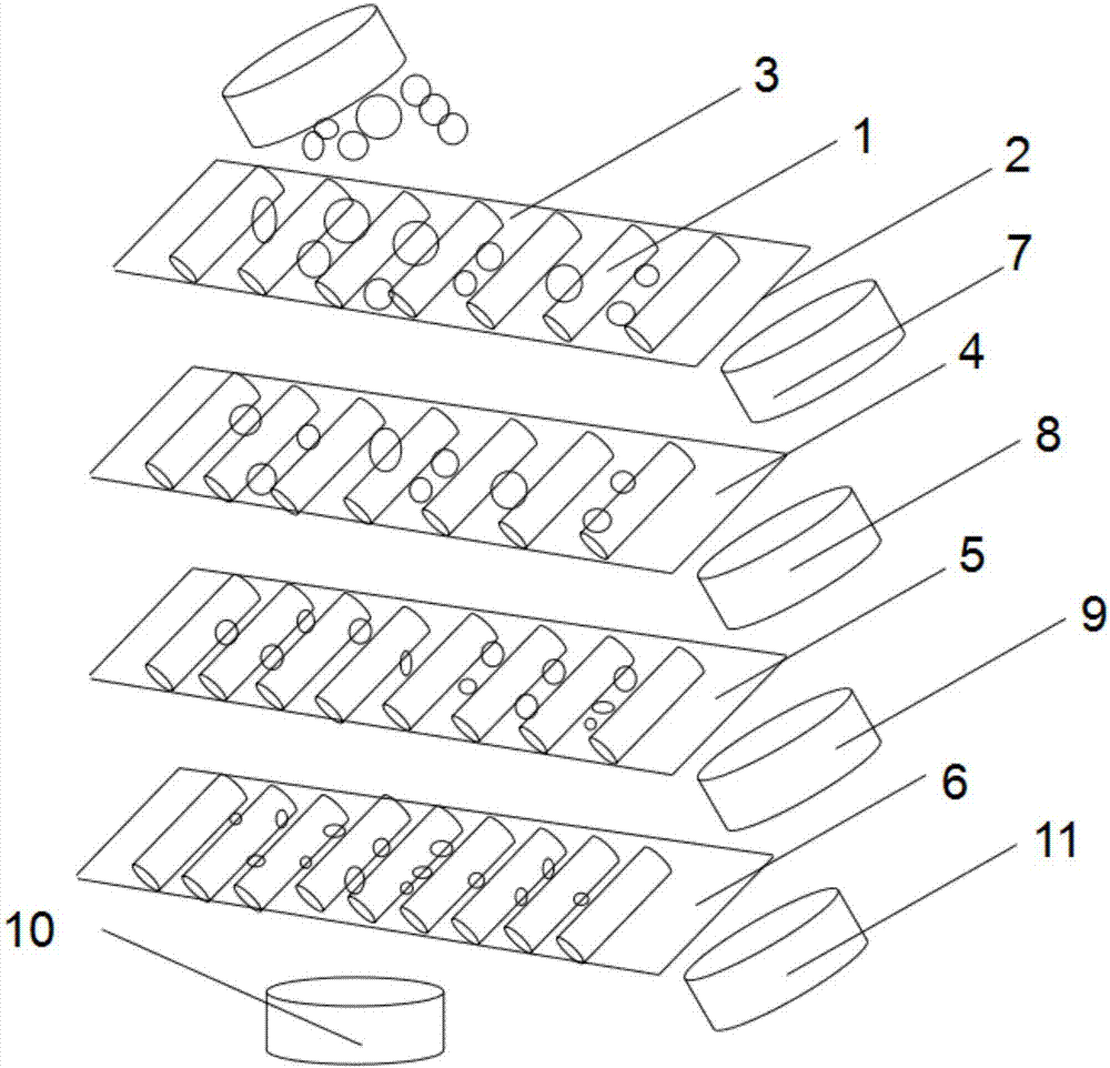 Packaging method for improving output concentration degree of LED (Light Emitting Diode) lamp beads