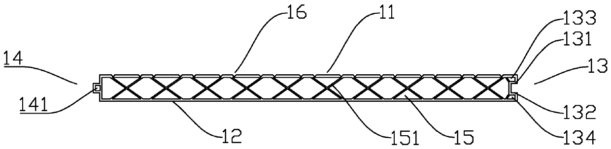 Fabricated overhead leveling device capable of being used for blank ground