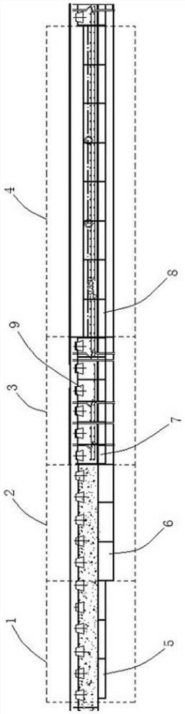 Construction method of monolithic track bed of assembled rail weighbridge