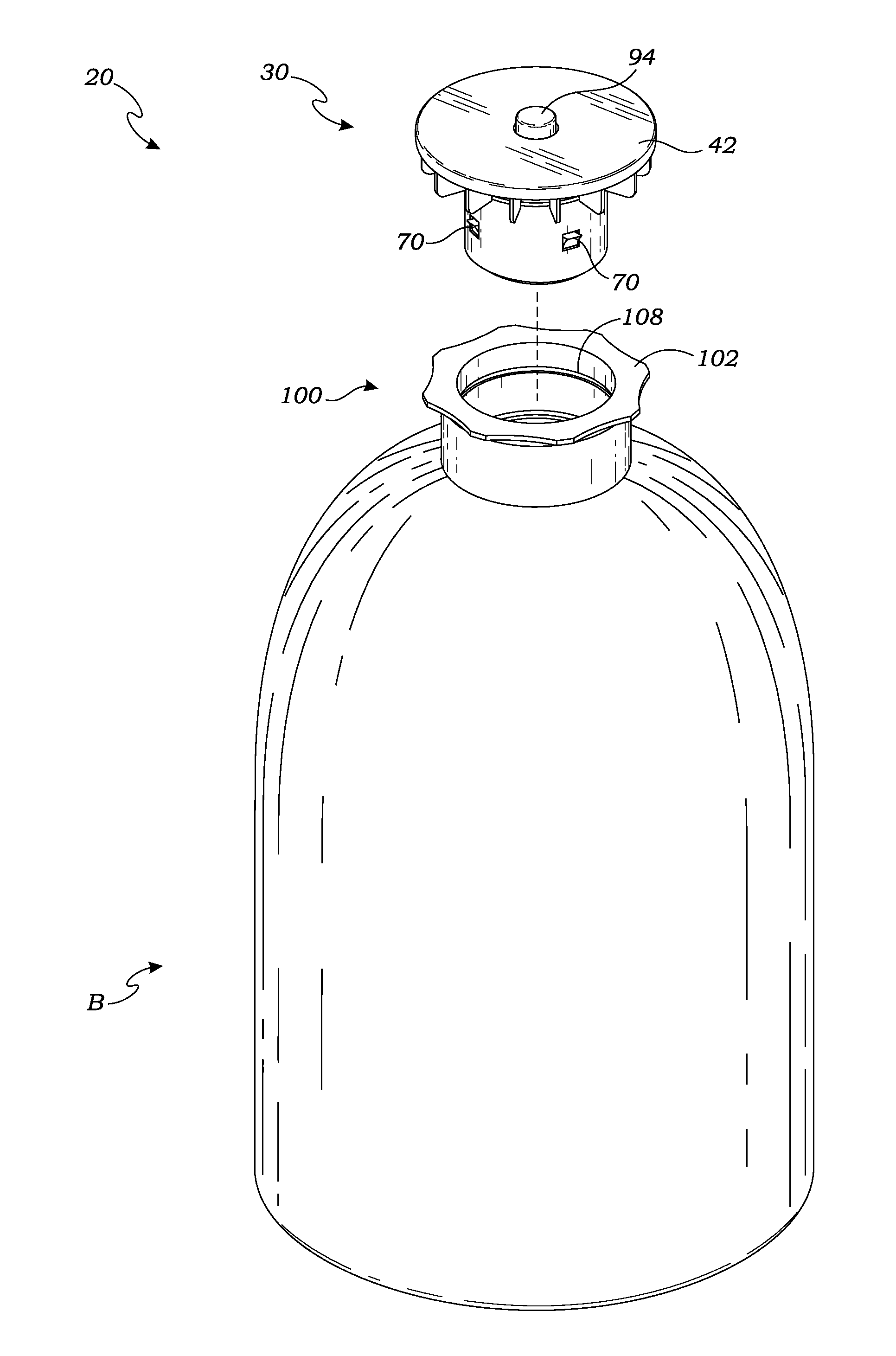 Bottle cap apparatus