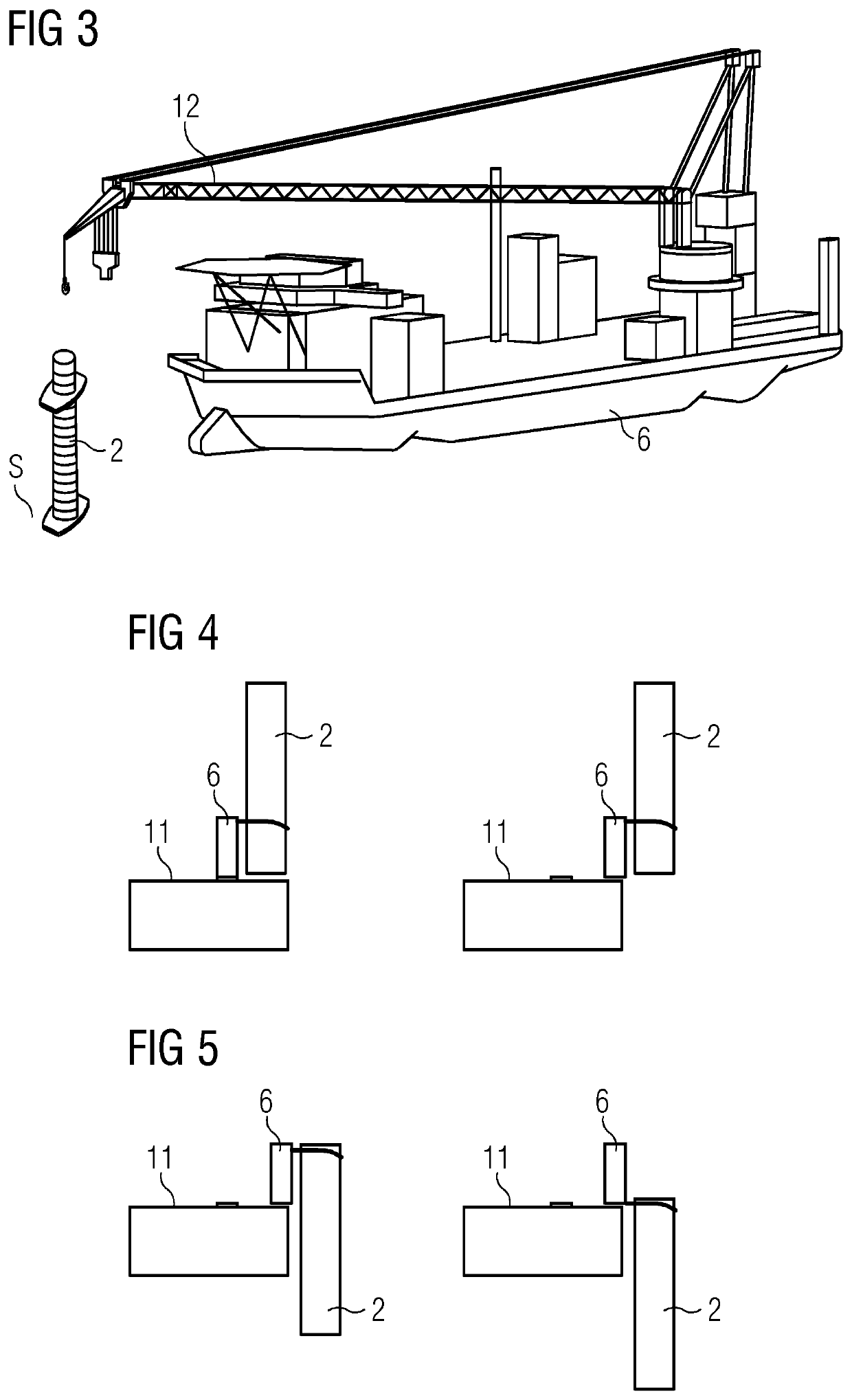 Method of offshore mounting a wind turbine