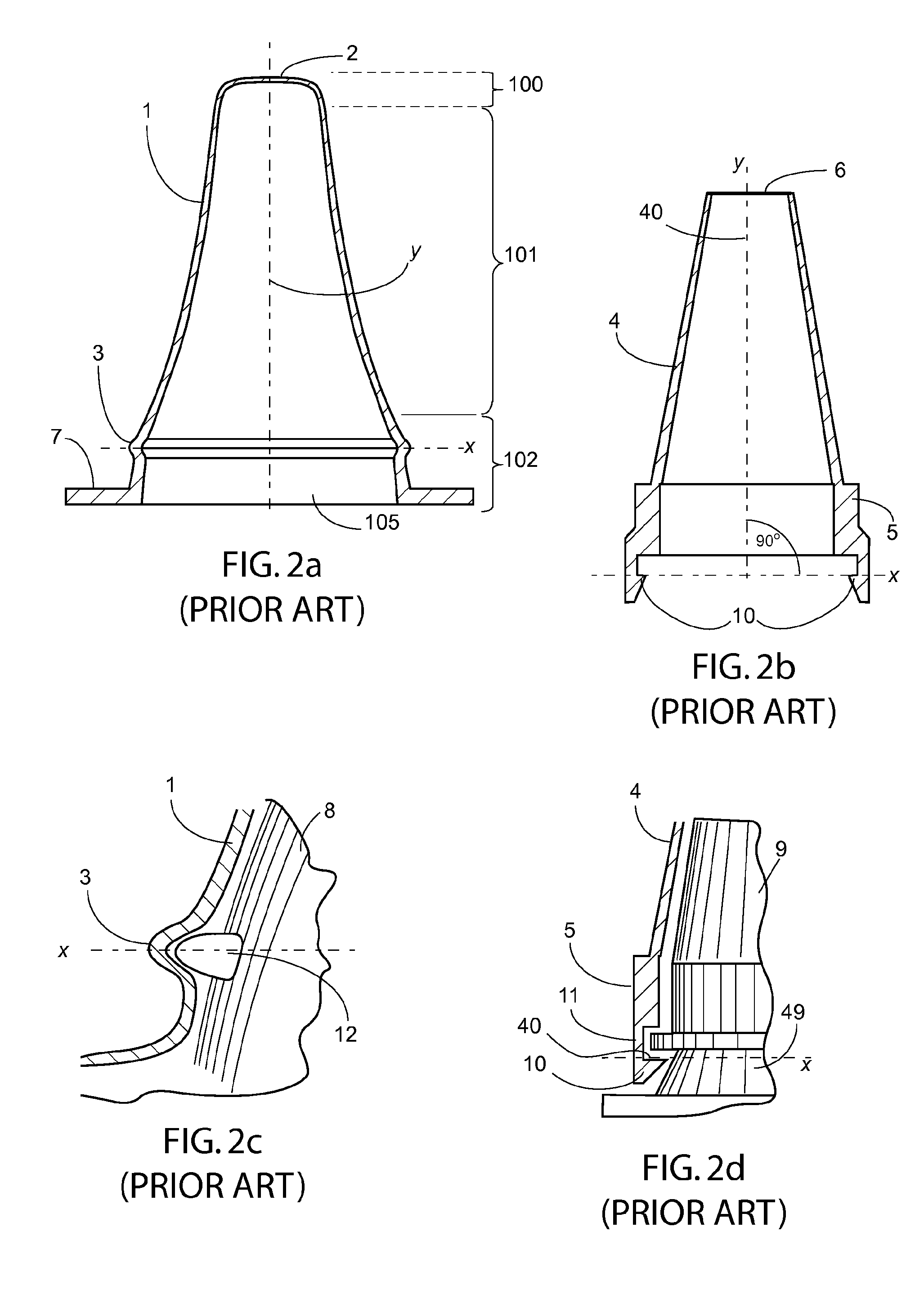 Probe cover with matching feature for a medical thermometer