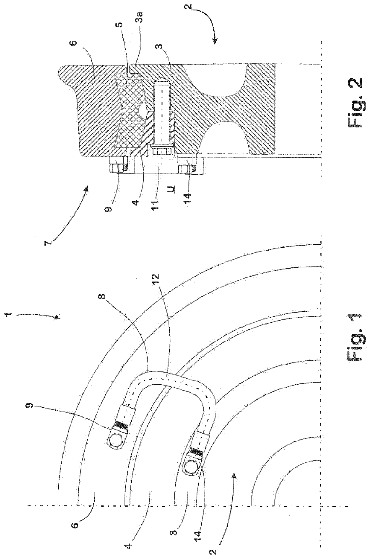 Multi-Part Railway Wheel for a Railway Vehicle