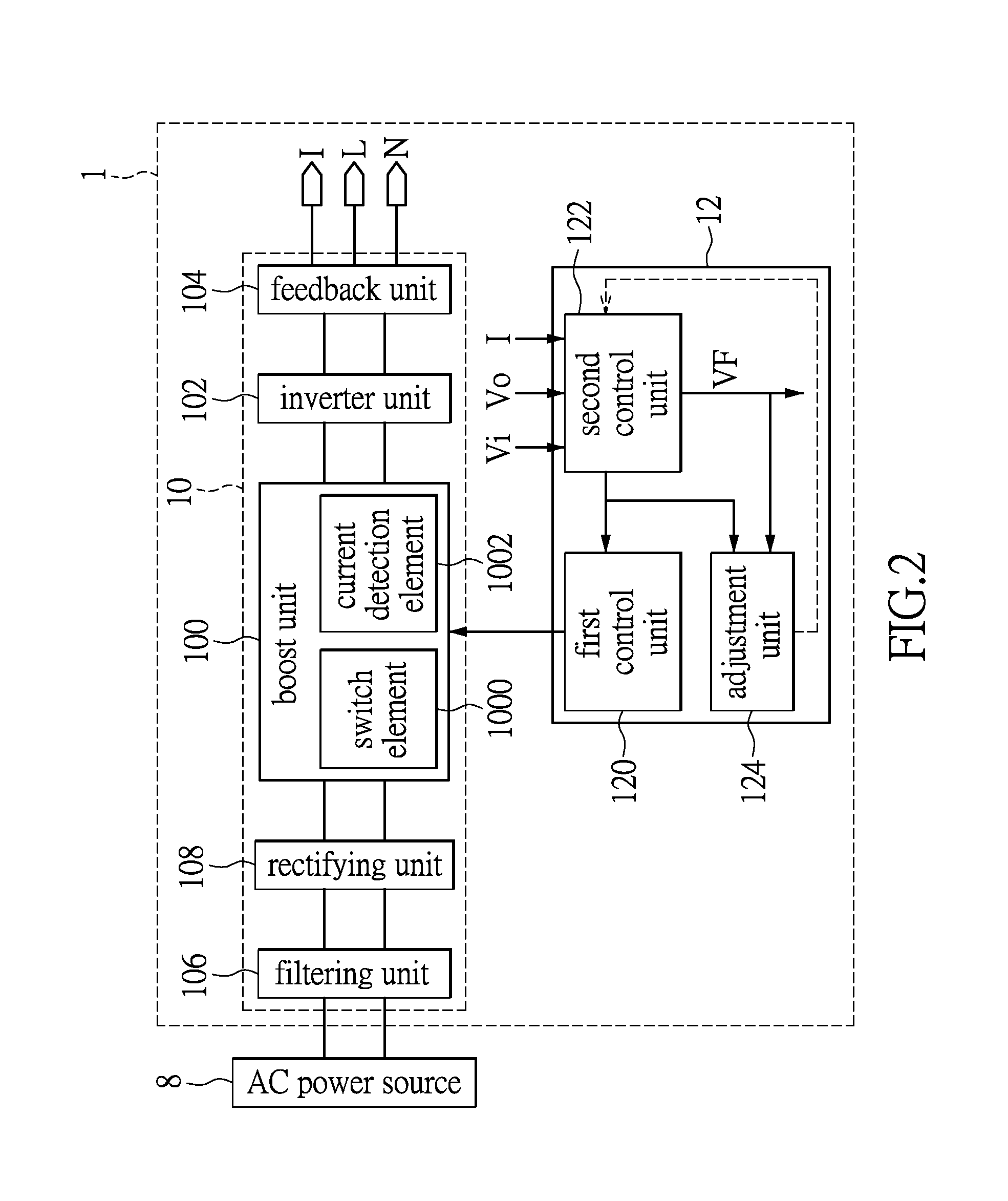 Total harmonic current distortion control circuit and method thereof