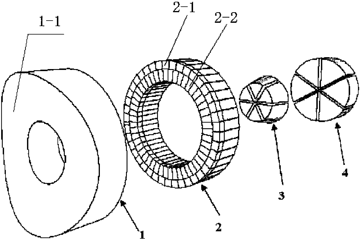 Combustion furnace manhole lining masonry structure and masonry method