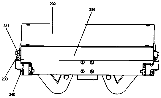 A carton packaging tape automatic smoothing mechanism and automatic smoothing method