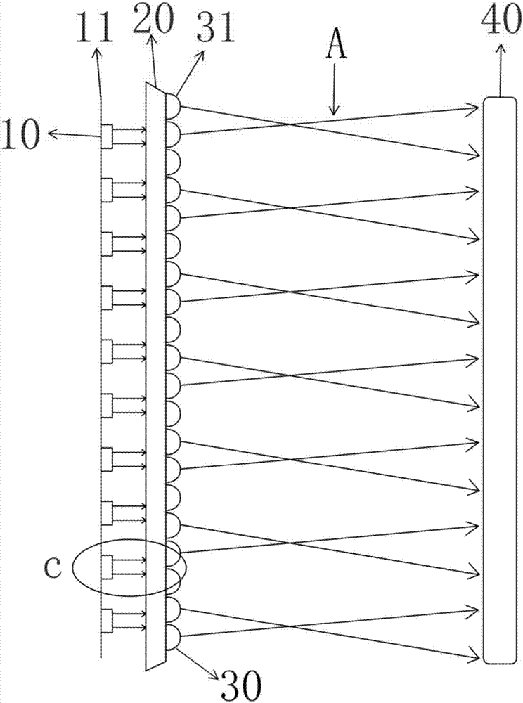 LED image quality enhancing thin film