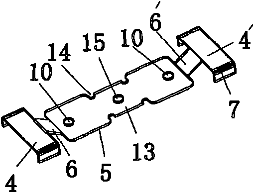 Junction box fixing device and junction box