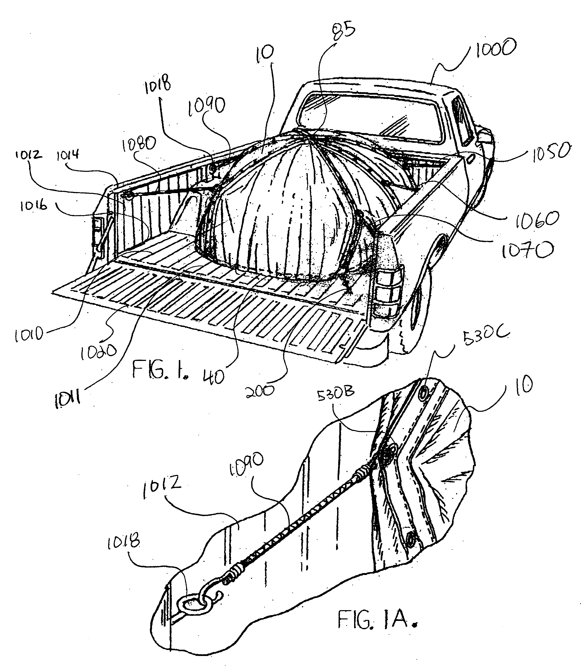 Tarp with multiple attachment points