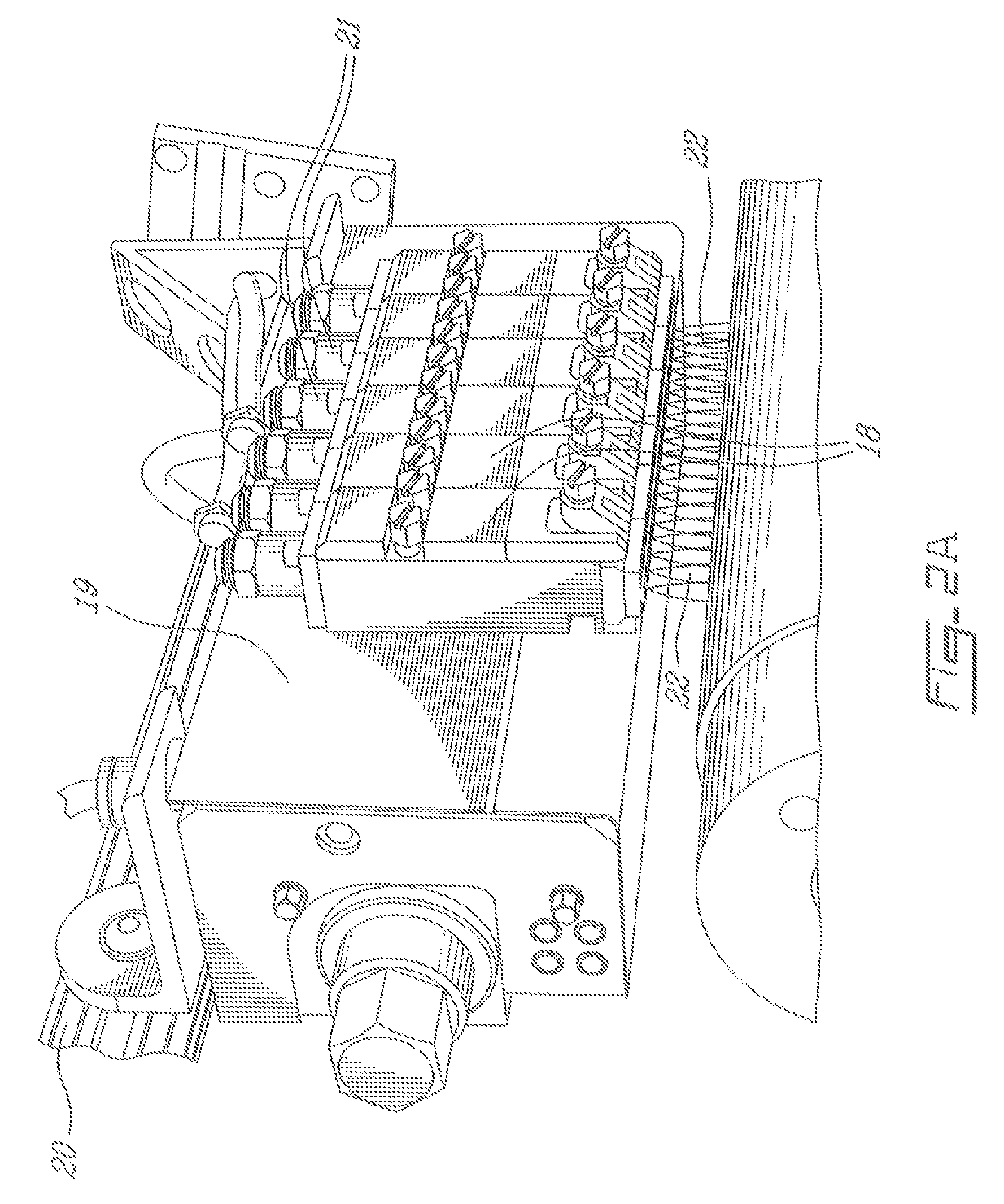 System and method of applying a gel coat brush stroke pattern over an image surface