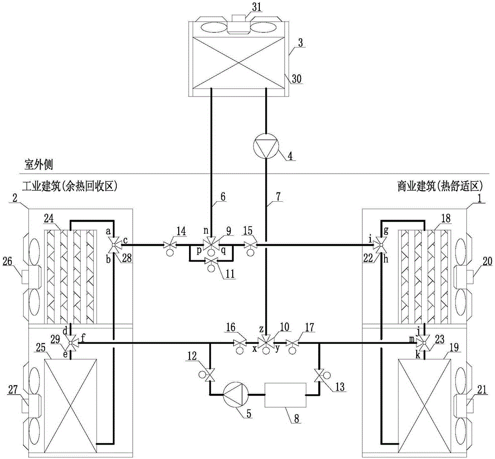 An energy storage type fluorine pump heat pipe system and its control method