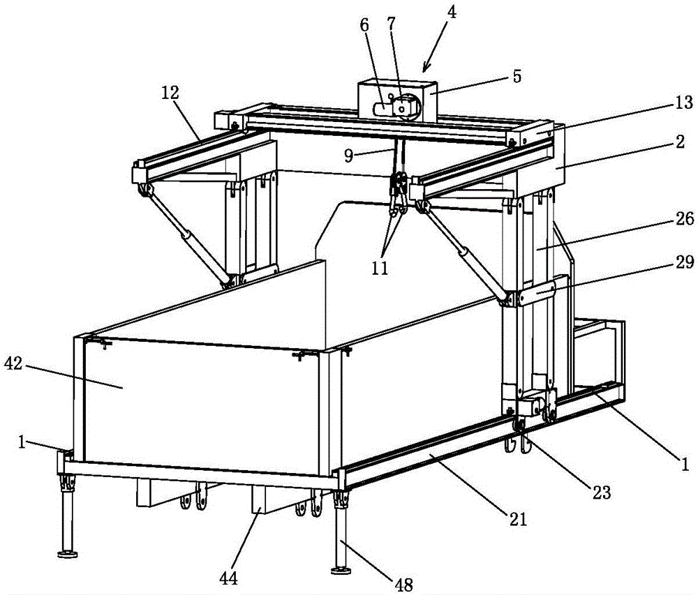 Multifunctional self-loading/unloading equipment