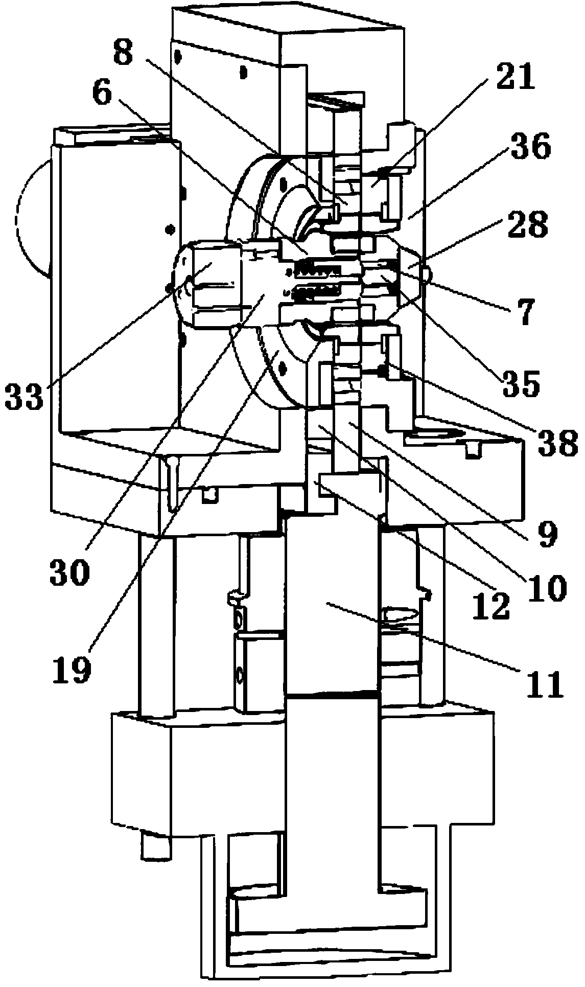 Automatic high-speed metal tube cutting machine