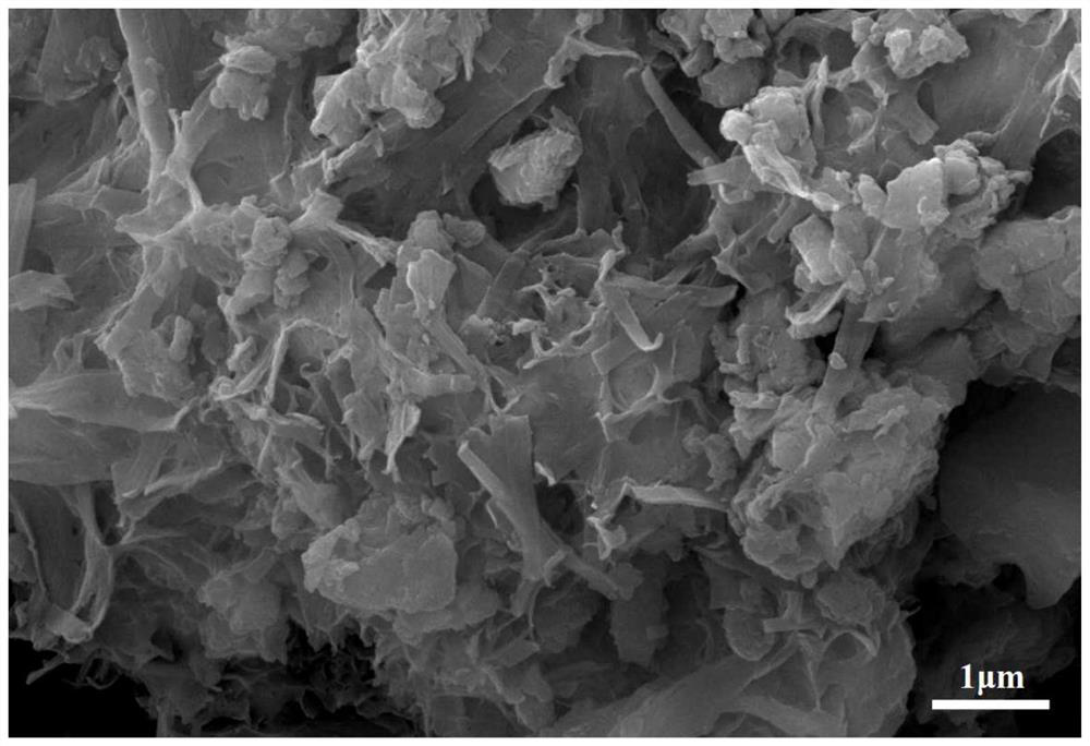 Preparation method of titanium nitride nanosheet wave-absorbing material