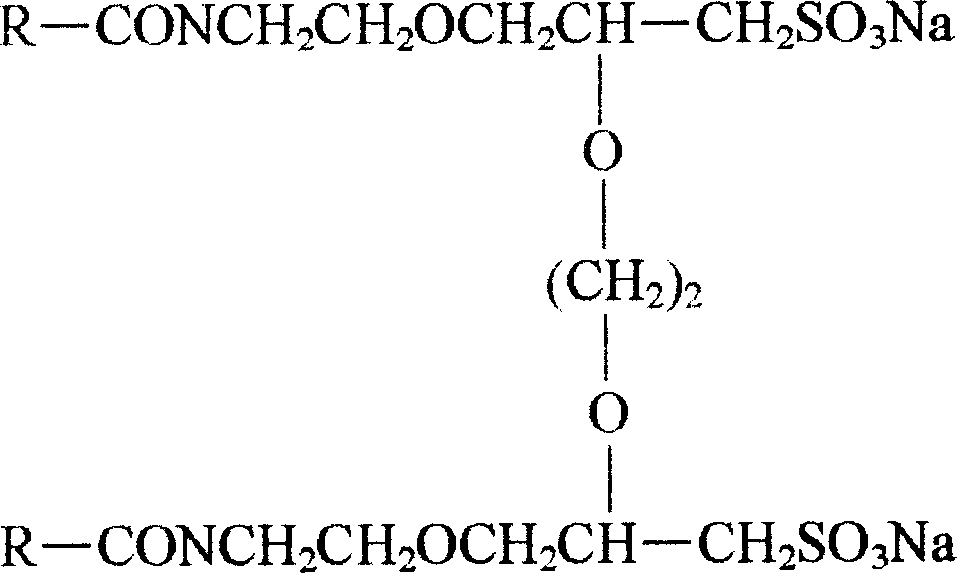 Polymerization type anion surface active agent and its prepn. method