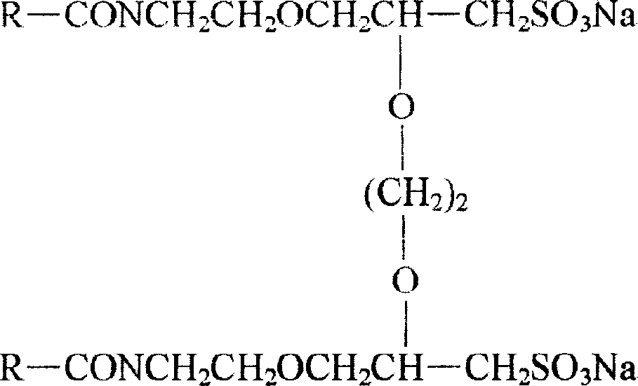 Polymerization type anion surface active agent and its prepn. method