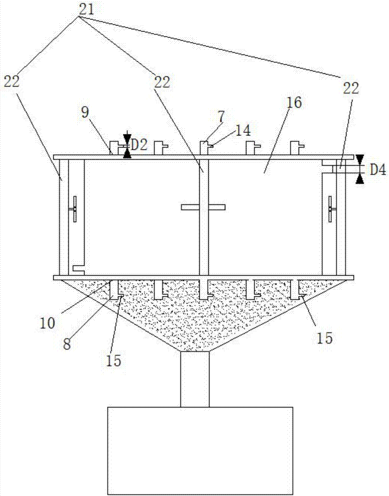 Condensing device used for return water condensing system