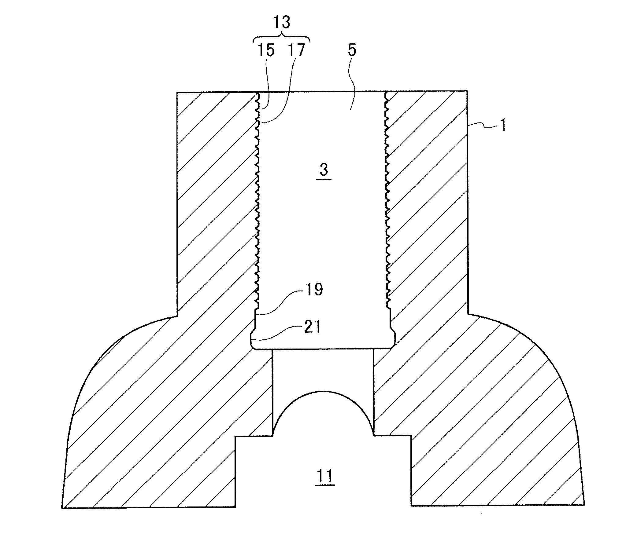 Cylindrical internal surface processing apparatus