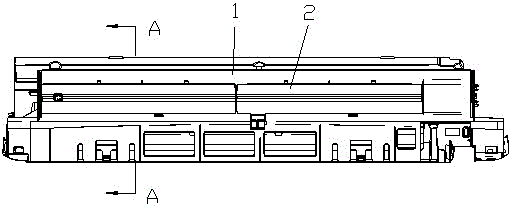 Air outlet structure of air conditioner, mounting method and air conditioner