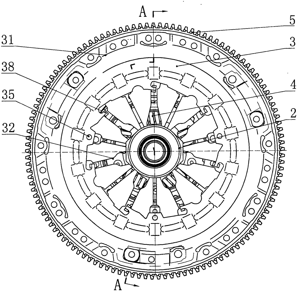 Shakeproof stable clutch assembly