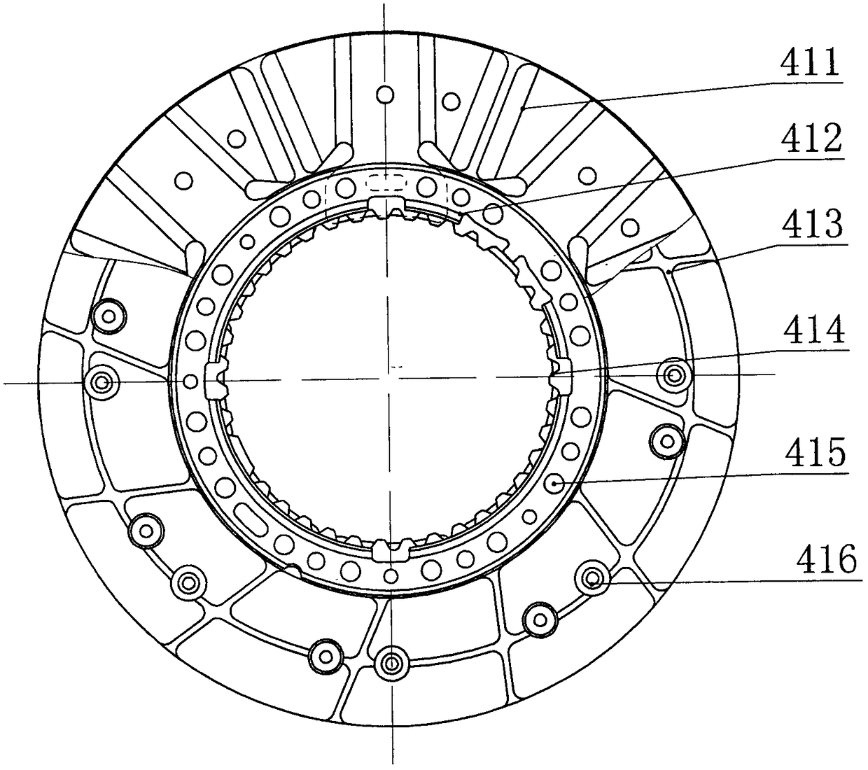 Shakeproof stable clutch assembly