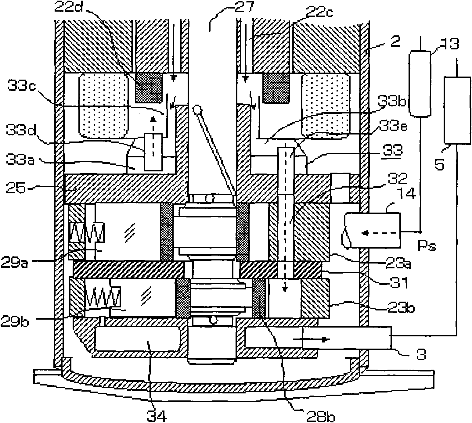 Rotary compressor and control method thereof