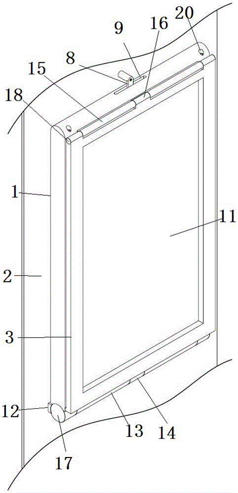 Folding table and application method thereof