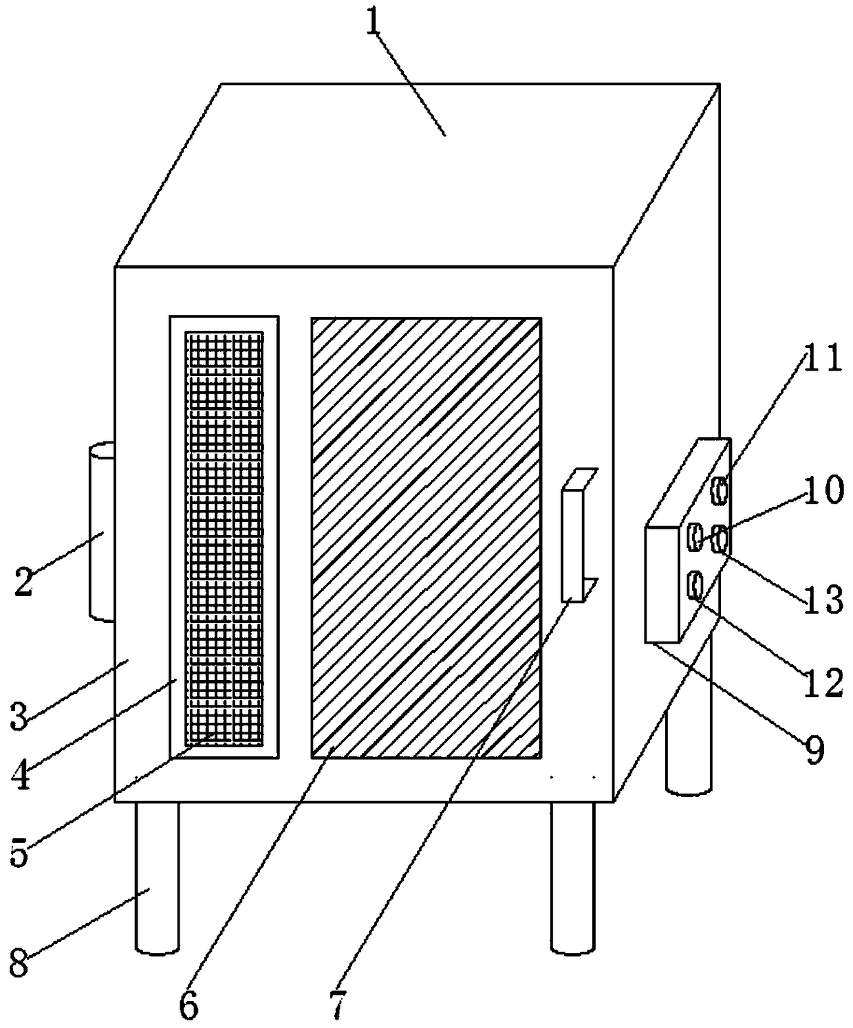 Efficient garment accessory cloth cutting machine