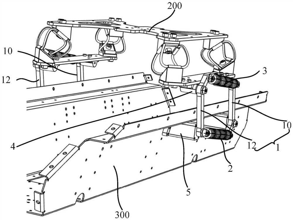 A support structure and vehicle