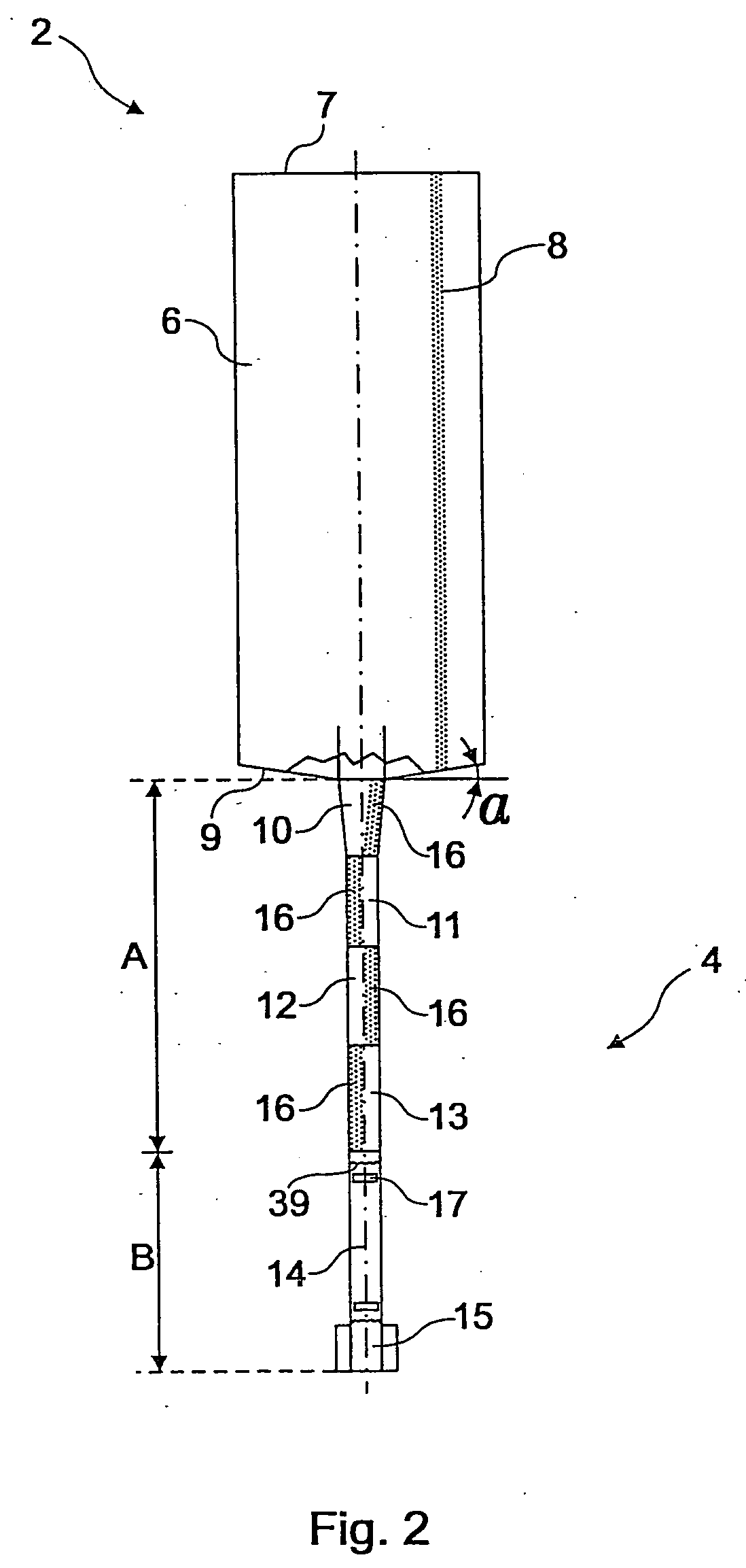Device and method for the production of high-melting glass materials or glass ceramic materials or glass material or glass ceramic material