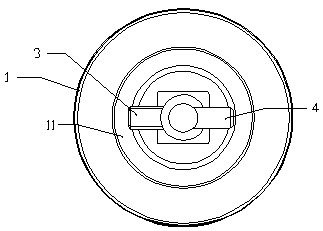 Centrifugal blood component separation cup and method