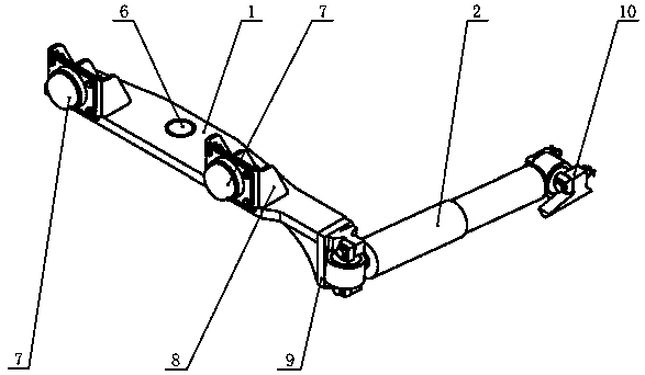 Anti-snaking motion device for road-railway dual purpose truck bogie
