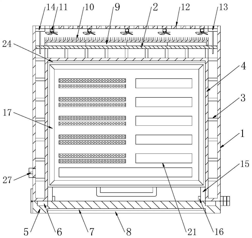 Firearm and ammunition storage device