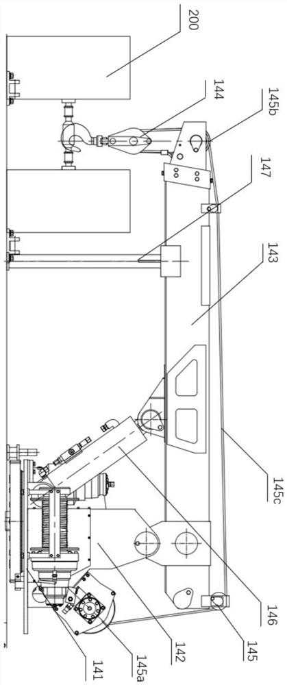 Air-dropped material ground receiving transport vehicle and positioning hoisting control method thereof