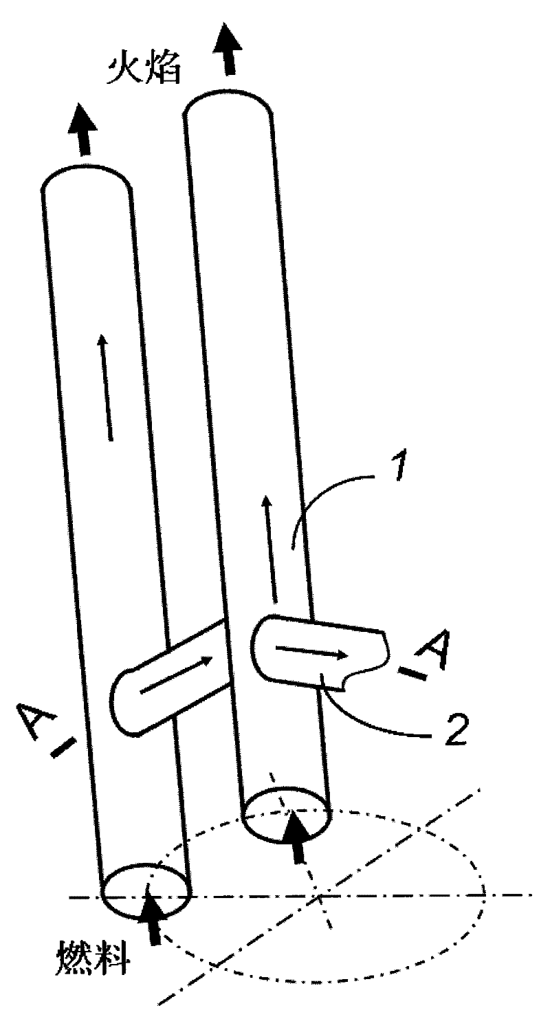 Multi-tube detonation lateral wave ignition device