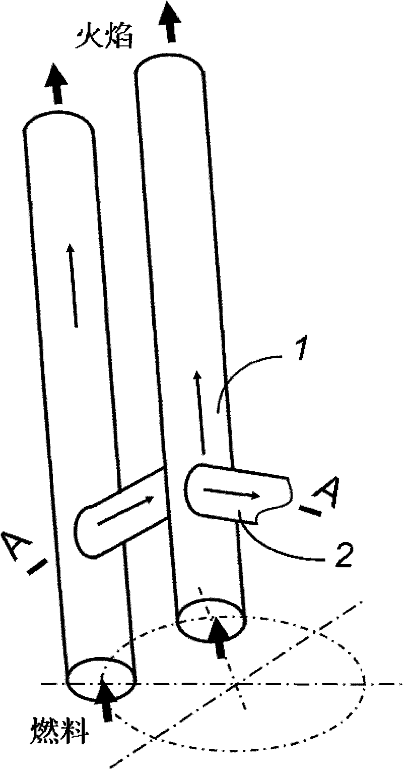 Multi-tube detonation lateral wave ignition device