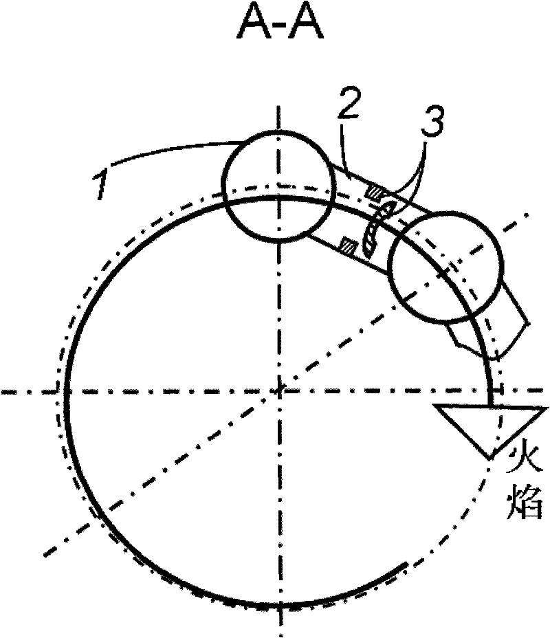 Multi-tube detonation lateral wave ignition device