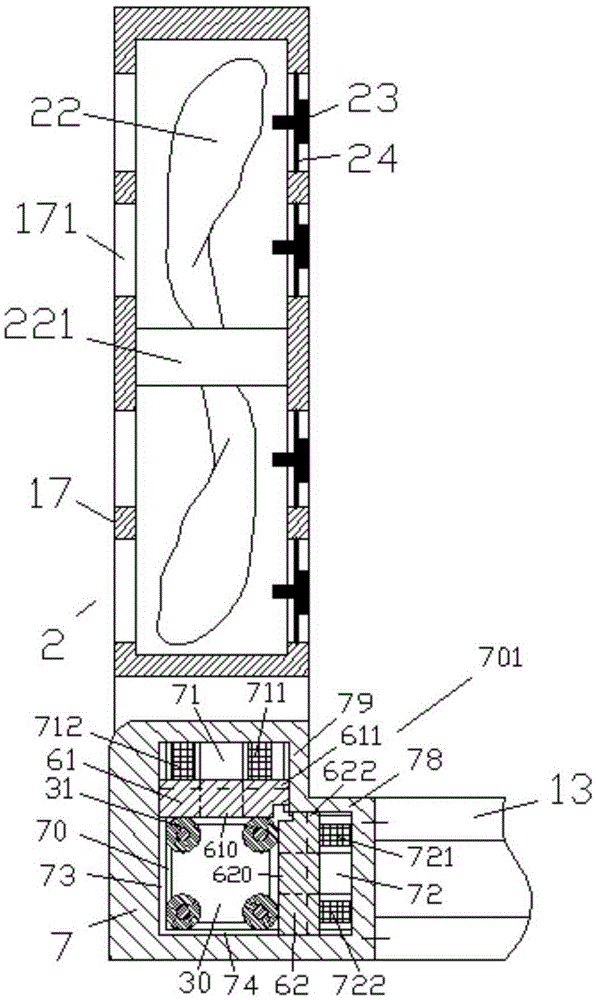 Power electrical component installation device with heat conduction blocks