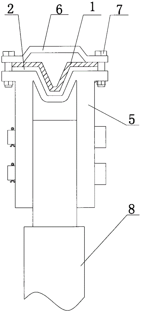 U-shaped steel support that can actively control the deformation of surrounding rock